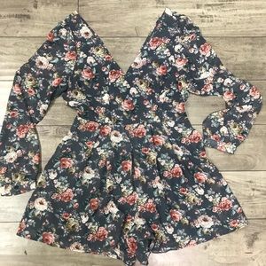 Dressy floral jumper